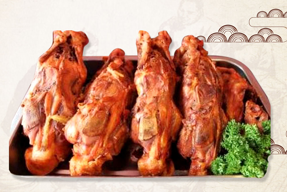 熟食雞骨架